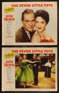 6b425 SEVEN LITTLE FOYS 8 LCs '55 Bob Hope & his seven kids in wacky outfits, Milly Vitale!