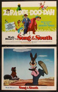 6b452 SONG OF THE SOUTH 8 LCs R72 Walt Disney cartoon, Bre'er Rabbit, Br'er Bear & Br'er Fox!