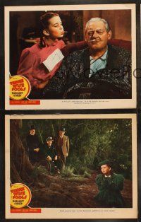6b834 THREE WISE FOOLS 3 LCs '46 Margaret O'Brien is adopted by Lionel Barrymore, Stone & Arnold!