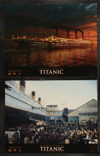 6b756 TITANIC 4 LCs '97 Leonardo DiCaprio, Kate Winslet, directed by James Cameron!