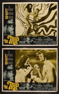 6b531 TRIP 8 LCs '67 AIP, written by Jack Nicholson, LSD, psychedelic drugs, Peter Fonda!