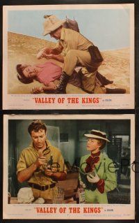 6b760 VALLEY OF THE KINGS 4 LCs '54 Robert Taylor & Eleanor Parker, filmed in Egypt!