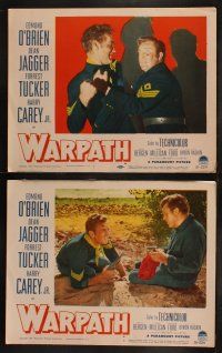 6b619 WARPATH 8 LCs '51 Edmond O'Brien, Dean Jagger, Polly Bergen!