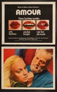 6b562 WAYS OF WOMEN 8 int'l LCs '71 directed by Gabriel Axel, Svend Johansen, Ghita Norby!
