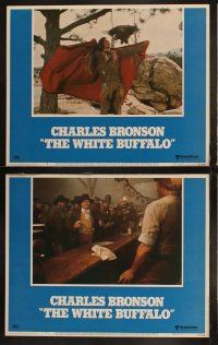 6b567 WHITE BUFFALO 8 LCs '77 Charles Bronson as Bill Hickok, Will Sampson, Kim Novak!