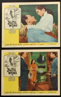 6b650 WORLD OF SUZIE WONG 6 LCs '60 William Holden was the first man that Nancy Kwan ever loved!
