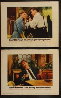 6b585 YOUNG PHILADELPHIANS 8 LCs '59 rich lawyer Paul Newman defends friend from murder charges!