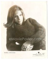 6c122 BARBRA STREISAND 8.25x10 publicity still '63 she was represented by Associated Booking Corp!