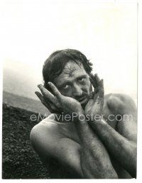 6c147 BIBLE 7x9.25 still '67 John Huston's La Bibbia, best close up of Richard Harris as Cain!