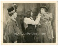 6c172 BOHEMIAN GIRL 8x10 still '33 Stan Laurel watches man threaten scared Oliver Hardy!