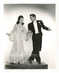6c176 BORN TO SING deluxe 8x10 still '42 Ray McDonald & Virginia Weidler by Clarence Sinclair Bull!