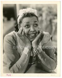 6c196 CAIRO 8x10.25 still '42 super close smiling portrait of Ethel Waters!