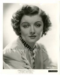 6c911 TO MARY - WITH LOVE 8x10 key book still '36 head & shoulders portrait of pretty Myrna Loy!