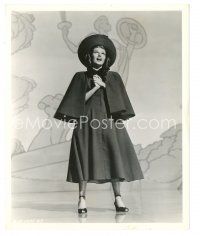6c914 TONIGHT & EVERY NIGHT 8.25x10 still '44 nursemaid Rita Hayworth singing by St. Hilaire!