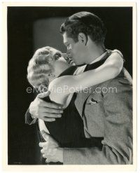 6c969 WESTWARD PASSAGE 8x10.25 still '32 Ann Harding & Laurence Olivier, nothing counts but love!