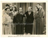 6c991 YOU'LL FIND OUT 7.75x10 still '40 Kay Kyser & cast members stare amazed at Peter Lorre!