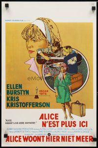 6d752 ALICE DOESN'T LIVE HERE ANYMORE Belgian '75 Martin Scorsese, Petragnani art of Ellen Burstyn