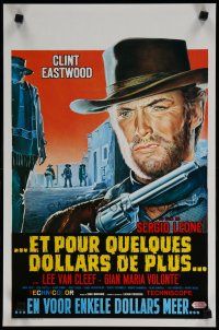 6d789 FOR A FEW DOLLARS MORE Belgian R70s Leone's Per qualche dollaro in piu, Clint Eastwood!