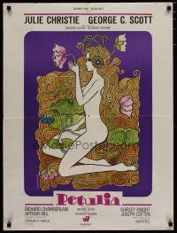 6d168 PETULIA French 23x32 '68 Richard Lester directed, Fourastie art of pretty Julie Christie!