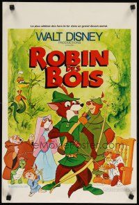 6d196 ROBIN HOOD French 15x21 R82 Walt Disney's cartoon version, the way it REALLY happened!