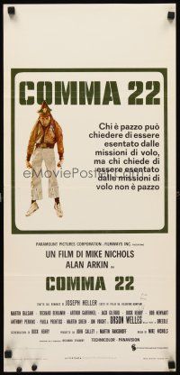 6d651 CATCH 22 Italian locandina '71 directed by Mike Nichols, based on novel by Joseph Heller!