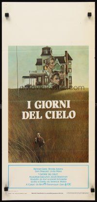 6d659 DAYS OF HEAVEN Italian locandina '79 Richard Gere, Brooke Adams, directed by Terrence Malick