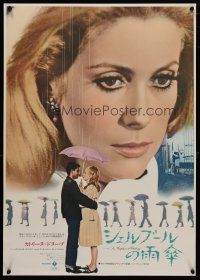 6d526 UMBRELLAS OF CHERBOURG Japanese R72 Catherine Deneuve, directed by Jacques Demy!