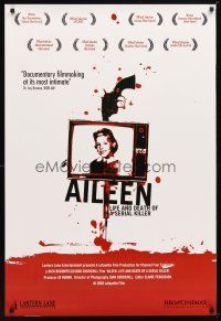 6e039 AILEEN LIFE & DEATH OF A SERIAL KILLER 1sh '03 Nick Broomfield documentary of Wuornos!