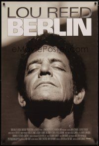 6e108 BERLIN 1sh '07 Julian Schnabel directed, Lou Reed live performance!