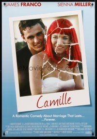 6e157 CAMILLE 1sh '08 James Franco, Sienna Miller, about a marriage that lasts forever!