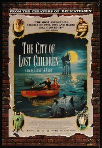6e186 CITY OF LOST CHILDREN 1sh '95 La Cite des Enfants Perdus, Ron Perlman, cool fantasy image!