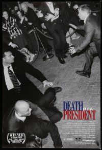 6e237 DEATH OF A PRESIDENT DS 1sh '06 mockumentary, fake George Bush assasination!