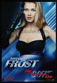 6e252 DIE ANOTHER DAY teaser 1sh '02 super-sexy Rosamund Pike as Miranda Frost!