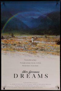 6e265 DREAMS DS 1sh '90 Akira Kurosawa, produced by Steven Spielberg!