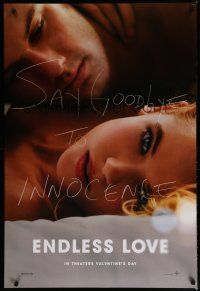 6e286 ENDLESS LOVE teaser DS 1sh '14 Alex Pettyfer, Gabriella Wilde, say goodbye to innocence!