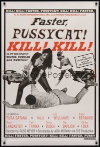 6e298 FASTER, PUSSYCAT! KILL! KILL! 1sh R95 Russ Meyer's ode to the violence in women, Tura Satana