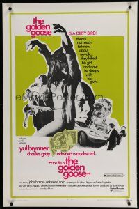 6e306 FILE OF THE GOLDEN GOOSE 1sh '69 Yul Brynner, Charles Gray, Edward Woodward