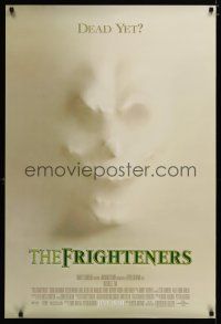 6e320 FRIGHTENERS advance DS 1sh '96 directed by Peter Jackson, really cool skull horror image!