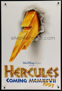 6e382 HERCULES advance DS 1sh '97 Walt Disney Ancient Greece fantasy cartoon!