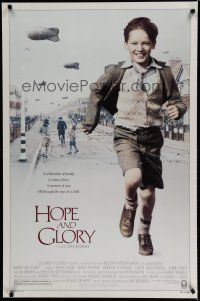 6e399 HOPE & GLORY 1sh '87 John Boorman's childhood memories of England during World War II!