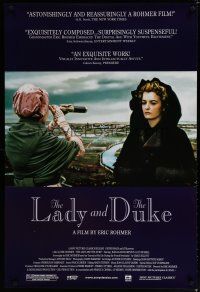 6e474 LADY & THE DUKE 1sh '01 Eric Rohmer's L'anglaise et le duc, Lucy Russell!