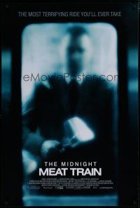 6e545 MIDNIGHT MEAT TRAIN 1sh '08 Bradley Cooper, most terrifying ride you'll ever take!