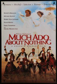 6e552 MUCH ADO ABOUT NOTHING int'l 1sh '93 Kenneth Branagh, Michael Keaton & Keanu Reeves!
