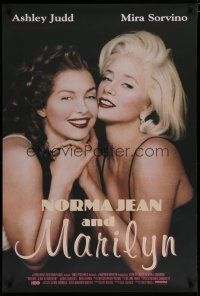 6e572 NORMA JEAN & MARILYN int'l 1sh '96 Ashley Judd & super sexy Miro Sorvino as Monroe!