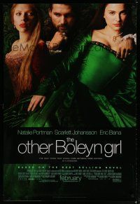 6e579 OTHER BOLEYN GIRL advance DS 1sh '08 Natalie Portman, Scarlett Johansson, Eric Bana