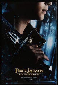 6e591 PERCY JACKSON: SEA OF MONSTERS style A teaser DS 1sh '13 Logan Lerman, in demigods we trust!