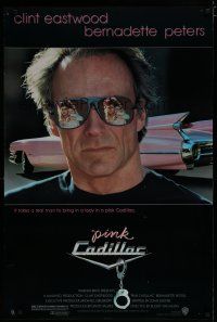 6e599 PINK CADILLAC 1sh '89 Clint Eastwood is a real man wearing really cool shades!