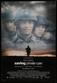 6e673 SAVING PRIVATE RYAN DS 1sh '98 Steven Spielberg, Tom Hanks, Tom Sizemore, Matt Damon!