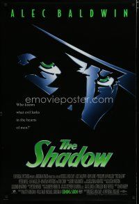 6e686 SHADOW advance DS 1sh '94 Alec Baldwin knows what evil lurks in the hearts of men!