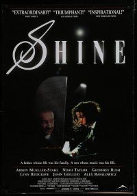 6e688 SHINE 1sh '96 Armin Mueller-Stahl, Geoffrey Rush, Noah Taylor!